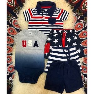 Bundle of 5 USA/America Theme Pieces
